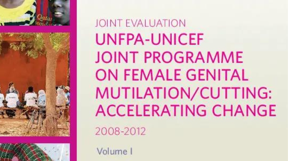  UNFPA-UNICEF Joint Evaluation of the UNFPA-UNICEF Joint Programme on Female Genital Mutilation/Cutting (FGM/C): Accelerating Change