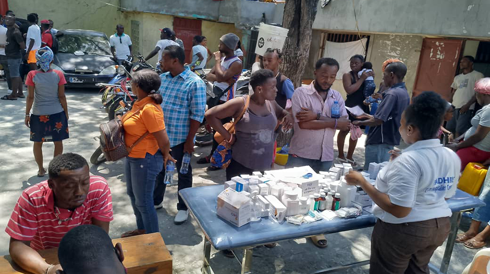 “Haití debe levantarse de sus cenizas”: Trabajadores de la salud en la primera línea de una crisis descontrolada