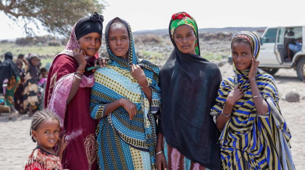 Women and girls in the village of Otoy in Djibouti’s Tadjourah region, where a community-led movement has successfully lobbied to abandon female genital mutilation. ©UNFPA-UNICEF Joint Programme on the Elimination of Female Genital Mutilation/AGENCE NEUVIEME 