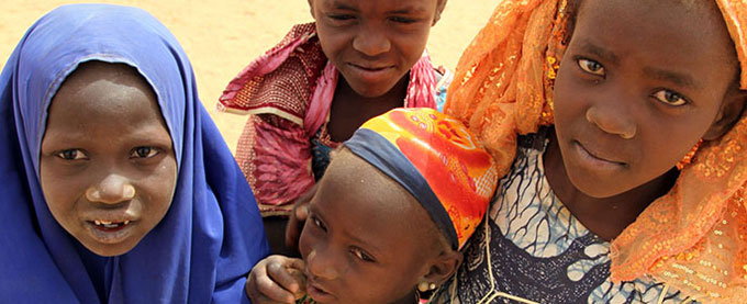 Investing in adolescents and youth will be key to taking advantage of a demographic dividend in the Sahel region of Africa, leaders said today at the United Nations. Girls in Niger. Photo credit: OCHA/David Ohana