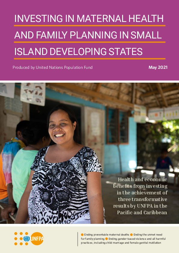 Investing in Maternal Health and Family Planning in Small Island Developing States