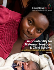 Countdown to 2015: Maternal, Newborn & Child Survival