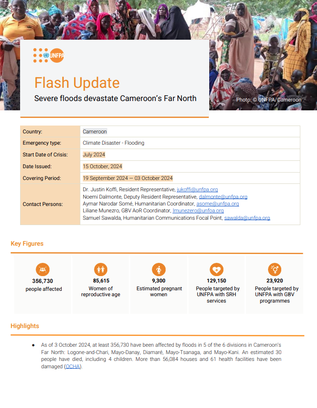 Cameroon Flash Update #2 - October 2024