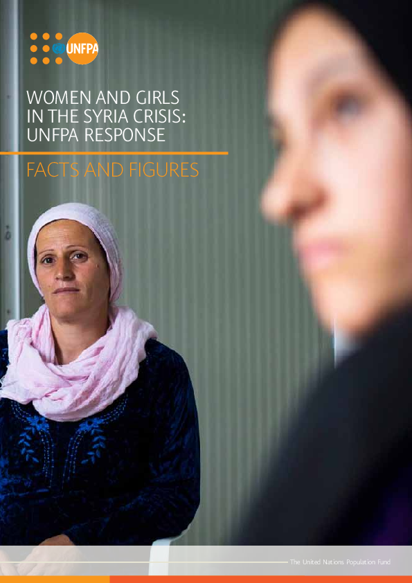 Women and Girls in the Syria Crisis: UNFPA Response - Facts and Figures