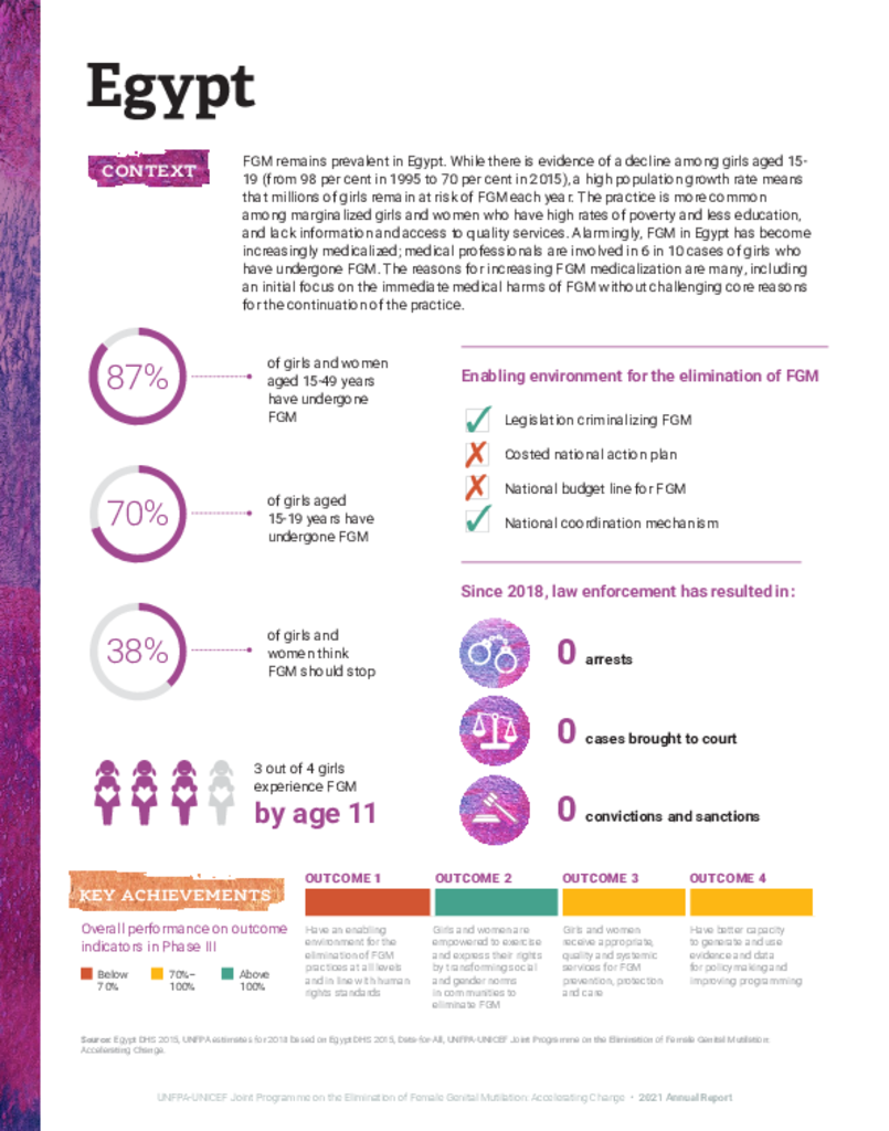 Egypt 2021 Country Profile