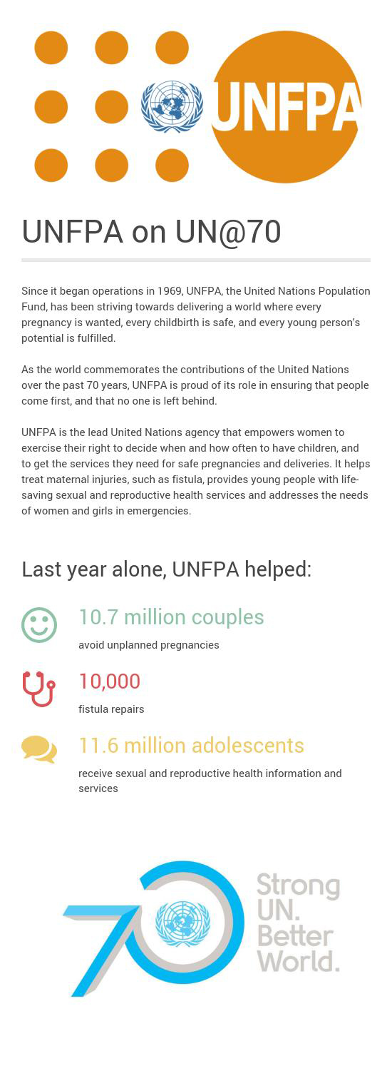 UNFPA on UN at 70