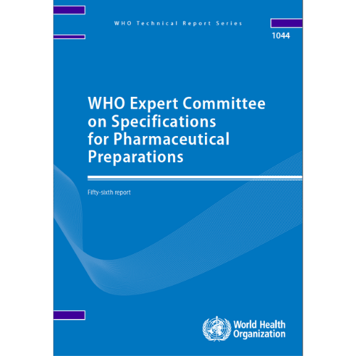 WHO Expert Committee on Specifications for Pharmaceutical Preparations