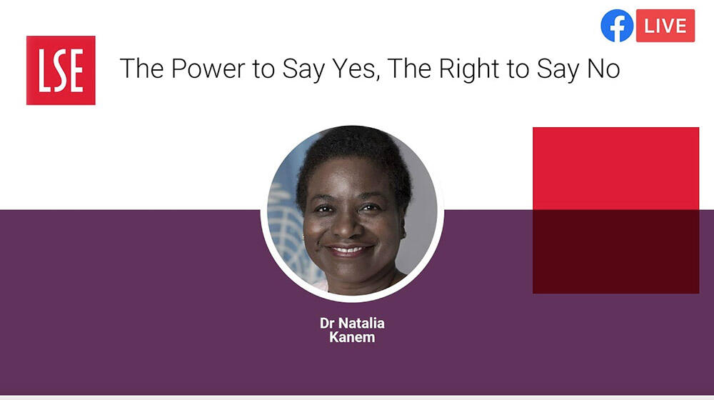 The power to say yes, the right to say no, 