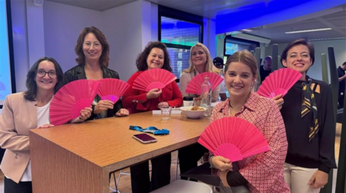 Bayer employees at the ‘Bayer menopause cafe’ in Maastricht, The Netherlands © Bayer