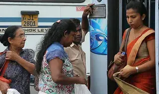 Ninety per cent of Sri Lankan women endure sexual harassment on…