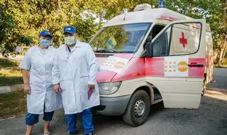 Mobile clinics treat reproductive cancers in along Ukraine’s…