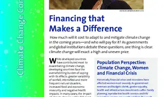 Financing that Makes a Difference