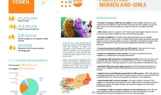 Yemen Factsheet on Gender-based Violence