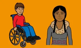 Les jeunes handicapés